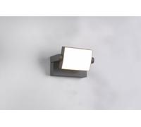KANSAS APPLIQUE DA ESTERNO LED 10W 1000lm, 3000K ORIENTABILE FUSIONE DI ALLUMINIO ANTRACITE IP54 L.20CM