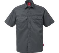 Kansas Camicia a maniche corte 7387 B60 Grigio scuro XXL