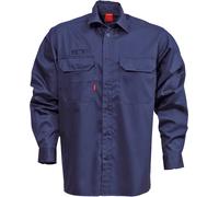 Kansas Camicia in cotone a maniche lunghe 7386 BKS Blu navy XXL