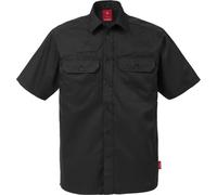 Kansas Camicia manica corta 7387 B60 Nero XXL