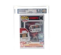 Kansas Città Chiefs NFL Funko Pop Vinile Figura Patrick Mahomes Stimato Afa 9.25