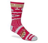 Kansas Città Chiefs Vacanza Cheer Calzini, Grande (10-13)