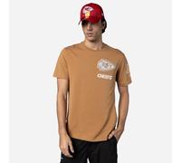 Kansas City Chiefs New Era cap NFL Premium Logo Select Regular Fit T-Shirt Bronzo Chiaro Unisex