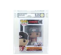 Kansas City Chiefs NFL Funko POP Vinyl Figure | Patrick Mahomes II | Rated AFA