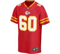 Kansas City Chiefs NFL Poly Mesh Supporters Jersey, Colore: rosso, L