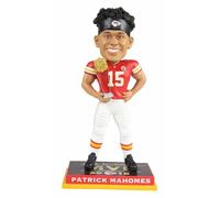 Kansas City Chiefs Patrick Mahomes #15 2018 MVP Award NFL Resin Bobblehead