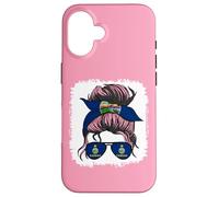 Kansas Girl USA Kansas Mom Da Donna Custodia per iPhone 16