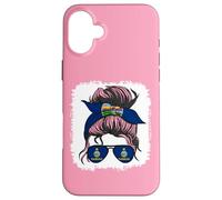 Kansas Girl USA Kansas Mom Da Donna Custodia per iPhone 16 Plus