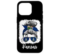 Kansas Girl USA Kansas Mom Da Donna Custodia per iPhone 16 Pro