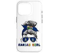 Kansas Girl USA Kansas Mom Da Donna Custodia per iPhone 16 Pro