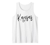 Kansas Heart - Maglia da Donna Love Kansas Canotta