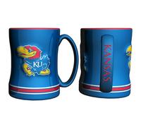Kansas Jayhawks 15 oz Relief Mug - Royal