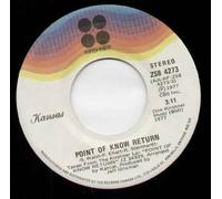 KANSAS - KANSAS - POINT OF NO RETURN - 7" VINYL