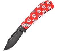 Kansept Bevy Rosso G10 con Stampa Fiocco di Neve