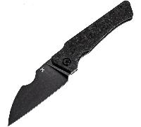 Kansept Egress Black Stonewashed CPM-S35VN Fibra di Carbonio Shred K1033B2