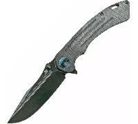 Kansept Pretatout Black TiCn Coated 154CM Black Micarta T1032A2