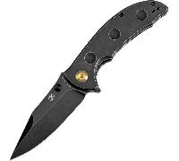 KANSEPT Rei Black Stonewashed CPM-20CV Manici in Titanio Black Stonewashed K1061A1