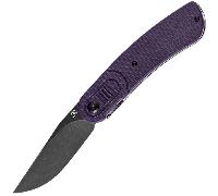 Kansept Reverie Black TiCn Coated 154CM Purple G10 T2025A5
