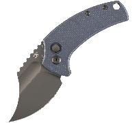 Kansept Wasp - Gray TiCn Coated 154CM with Light Gray G10 handle T2144F1