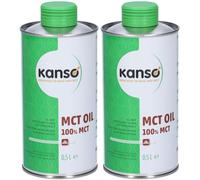 Kanso Mct Oil 100% 2x500 ml Olio