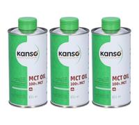 Kanso Mct Oil 100% 3x500 ml Olio