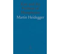 Kant and the Problem of Metaphysics