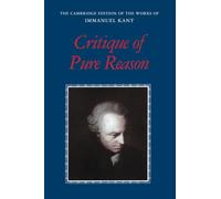 Immanuel Kant Critique of Pure Reason (Tascabile)