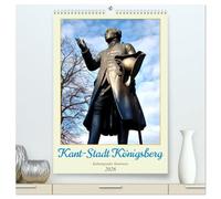 Kant-Stadt Königsberg - Kaliningrader Kontraste (hochwertiger Premium Wandkalender 2026 DIN A2 hoch), Kunstdruck in Hochglanz: Alte und neue Sehenswürdigkeiten von Königsberg