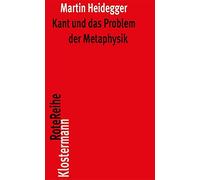 Kant Und Das Problem Der Metaphysik: 35