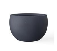 Kante Fioriera, cemento, carbone, diametro 39,9 cm