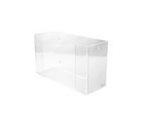 Kantek Dispenser di asciugamani di carta acrilica, 29,9 cm di larghezza x 10,6 cm di profondità x 17 cm di altezza, trasparente (AH190)