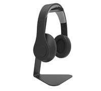 Kanto H1 - Supporto universale per cuffie con imbottitura in silicone curvo, colore: Nero