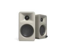 Kanto ORA 100W Powered Bi-amp Reference Desktop Computer Speakers w/Bluetooth 5.0 & USB-C | 100 Hz Crossover | Reference Quality Sound | Pair | Moon