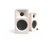 Kanto ORA 100W Powered Bi-amp Reference Desktop Computer Speakers w/Bluetooth 5.0 & USB-C | 100 Hz Crossover | Reference Quality Sound | Pair | Cream