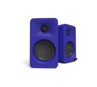 Kanto ORA 100W Powered Bi-amp Reference Desktop Computer Speakers w/Bluetooth 5.0 & USB-C | 100 Hz Crossover | Reference Quality Sound | Pair | Purple