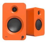 Kanto REN 200W Powered Speaker System with HDMI ARC Input for TV & Home Theater | USB-C and Bluetooth 5.3 | High/Low Pass Filter | Pair | Matte Orange
