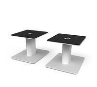 Kanto SP6HD - Supporti per altoparlanti da scrivania, per altoparlanti da scaffale medi/grandi e monitor da studio di medie e grandi dimensioni da 4” a 7”, altezza 15,2 cm, bianco, coppia