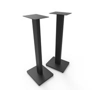 Kanto ST28 28” Universal Floor Speaker Stands for Bookshelf Speakers up to 30 lbs | Improved Sound | Hidden Cable Management | Timeless Design w/Black MDF Base | Pair