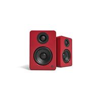 Kanto YU2GR - Coppia di altoparlanti da 3", colore: Rosso
