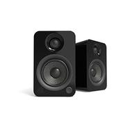 Kanto YU4 di altoparlanti alimentati con Bluetooth e preamplificatore fono - Nero lucido