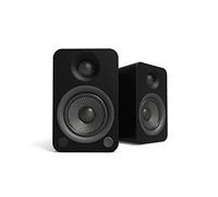 Kanto YU4MB Powered Speakers with Bluetooth and Built-in Phono Preamp | Auto Standby and Startup | Remote Included | 140W Peak Power | Pair | Matte Black