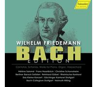 KANTOREI,GACHINGER WILHELM FRIEDEMANN BACH CD NUOVO