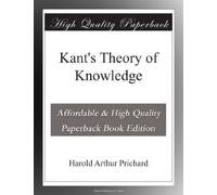 Kant's Theory of Knowledge