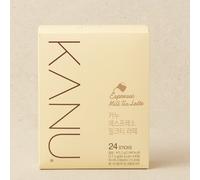 KANU Espresso Milk Tea Latte 24 Sticks Confezione Caffè Istantaneo 17,3 g Corea
