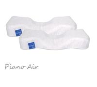 KANUDA Blue Label Piano Air 2p Set cuscino cervicale in memory foam +...