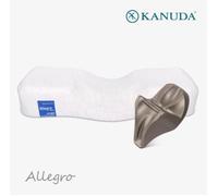 KANUDA Blue Label Set singolo cuscino in memory foam + set per la testa /...