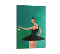 Kanye Poster West My Beautiful Dark Twisted Fantasy con album, poster estetico artistico da parete su tela vintage, decorazione per soggiorno e camera da letto, 50 x 75 cm, con cornice