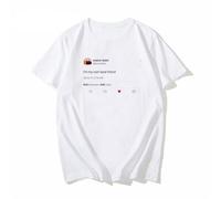 Kanye Statement Streetwear Rapper Funny Hip Hop T-Shirt I'm Own Best Friend Tshirt Homme White XXL