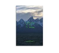 Kanye West Ye Art - Poster con copertina per album artistici, decorazione per camera da letto, 40 x 60 cm