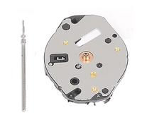 Kanylavy AL35 Movimento dell'orologio Movimento a tre aghi Movimento al quarzo con maniglia di movimento A35 Non calendario Sostituzione del movimento al quarzo ad alta precisione a tre aghi, Argento